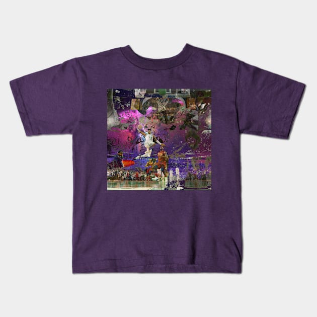 TitoGinoRedPurple Kids T-Shirt by LennyBiased